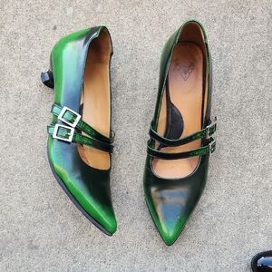 John Fluevog Tanya  kitten heels